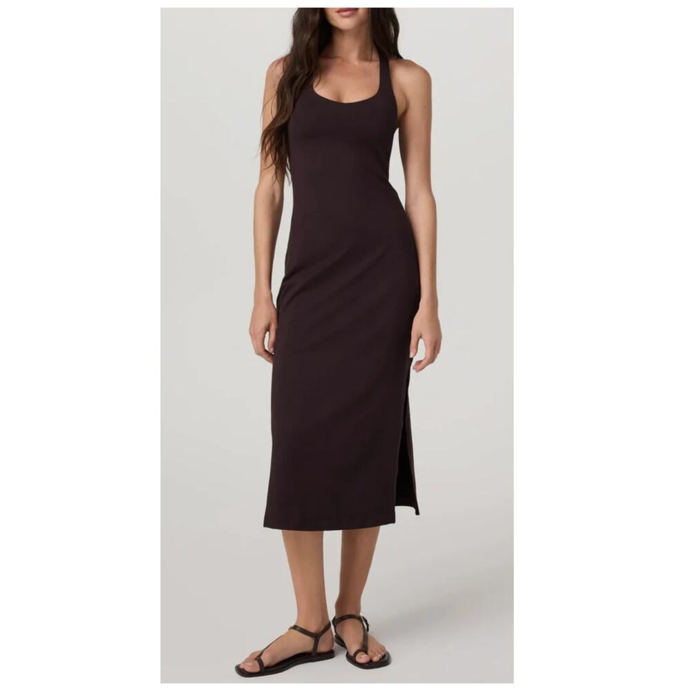 NEW Vuori Halo Racerback Midi Tank Dress Size Large - Picture 13 of 13